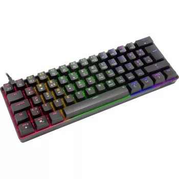 Mehāniskā spēļu tastatūra Speedlink ATMOS RGB — kompakts izkārtojums, RGB fona apgaismojums