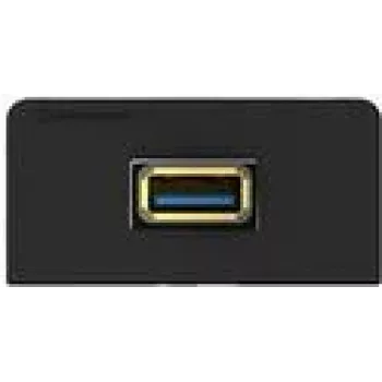 USB A kontaktligzda sienā Kindermann 7457 000 529 antracīta plastmasa