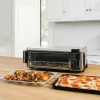 Ninja SP101 Single 10 L Brīvstāvošs 2400 W Karstā gaisa fritieris Melns, Nerūsējošais tērauds