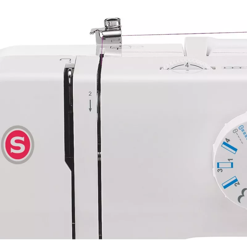 SINGER automātiskā šujmašīna Promise 1412 — elektriska, 12 iebūvēti dūrieni, rotācijas vadība, balta