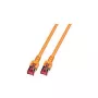 EFB-Elektronik RJ45 Patch kabelis Cat.6 S/FTP LSZH oranžs 1,5m
