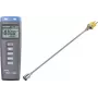 VOLTCRAFT K102 + TP 205 temperatūras mērīšanas instruments -200 līdz +1370 °C, K tipa zonde
