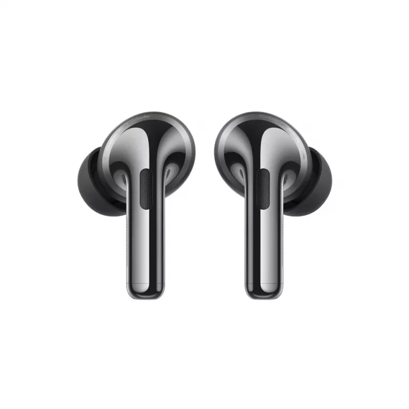 Austiņas ONEPLUS OnePlus Buds Pro 3 bezvadu iekšausmu austiņas, Bluetooth 5.4, ANC, USB-C uzlādes futrālis, IP55, melnas