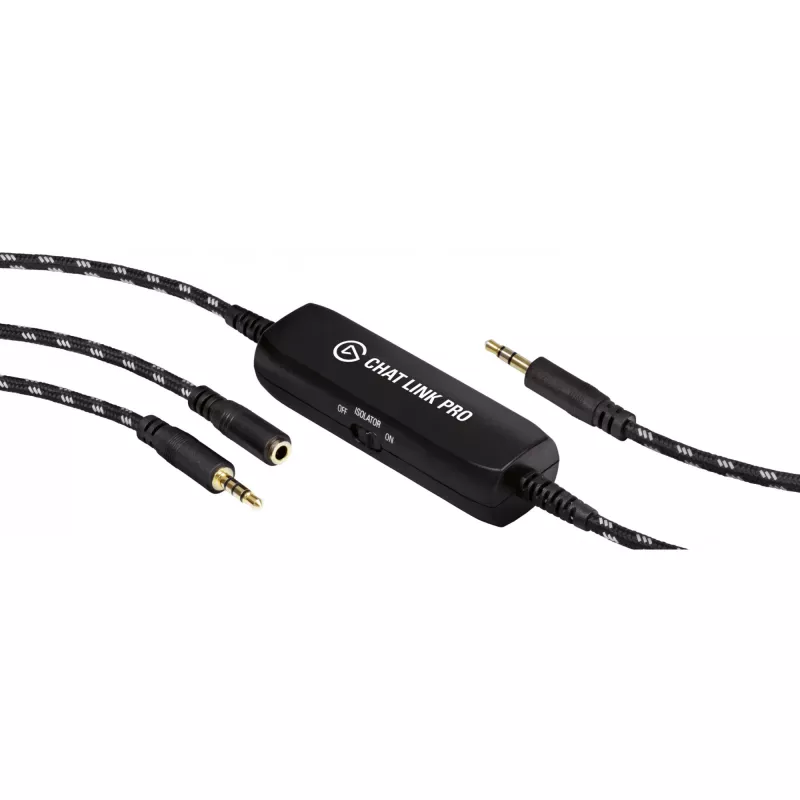 Elgato Chat Link Pro audio kabelis 2.5 m 3,5 mm 2 x 3,5 mm Melns