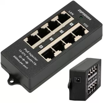 PoE adapteris Extralink EX.12646 Fast Ethernet 48 V 10/1000 Mbit/s
