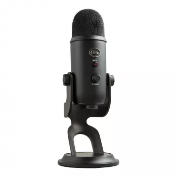 Blue Yeti USB Mikrofons Blackout