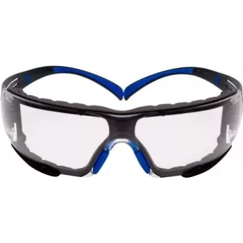 Aizsargbrilles 3M SecureFit 400, Zilas, Pelēkas