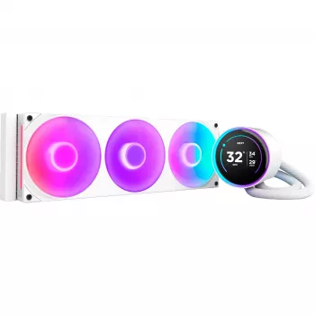Šķidruma dzesēšanas sistēma NZXT Kraken Elite 360 RGB 12 cm Balta