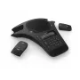 snom C520-WiMi - VoIP-Konferenztelefon - mit Bluetooth-Schnittstelle - DECT - dreiweg Anruffunktion - SIP - 3 Leitungen - Schwarz (4356)