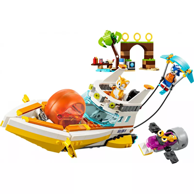LEGO Sonic the Hedgehog Tails’ piedzīvojumu laivas komplekts 76997
