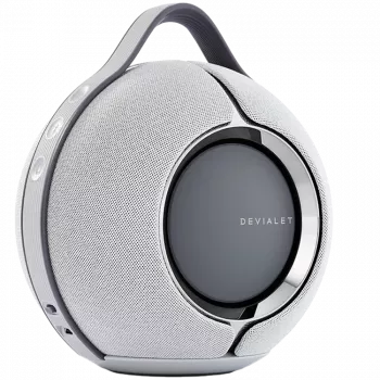 Devialet Mania Light Grey ar dokstaciju