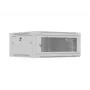 LANBERG pie sienas montējams 19 collu sadales skapis 4U 600x600 mm, pelēks