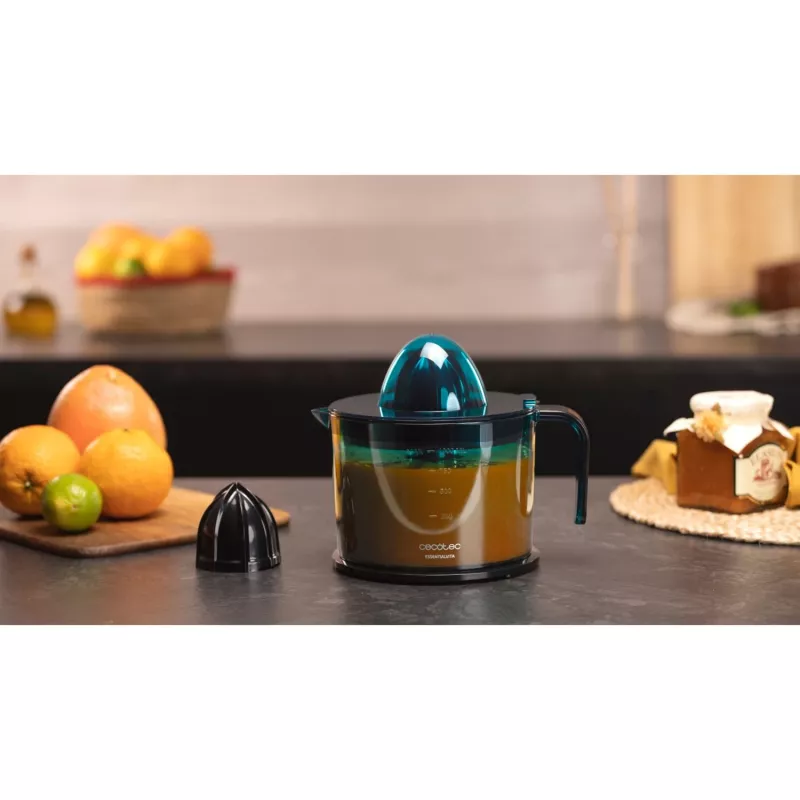 Citrusaugļu spiede EssentialVita Adjust Black, melna/zila