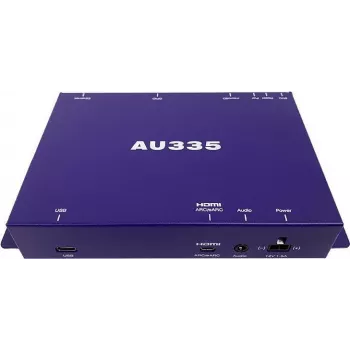 Digitālais mediju atskaņotājs BrightSign AU335 Blue 100 Mbit/s Ethernet Dolby Atmos