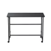 Saliekamais galds Maclean MC-1250 B, melns, mobilais, 100x50 cm, max. 50 kg