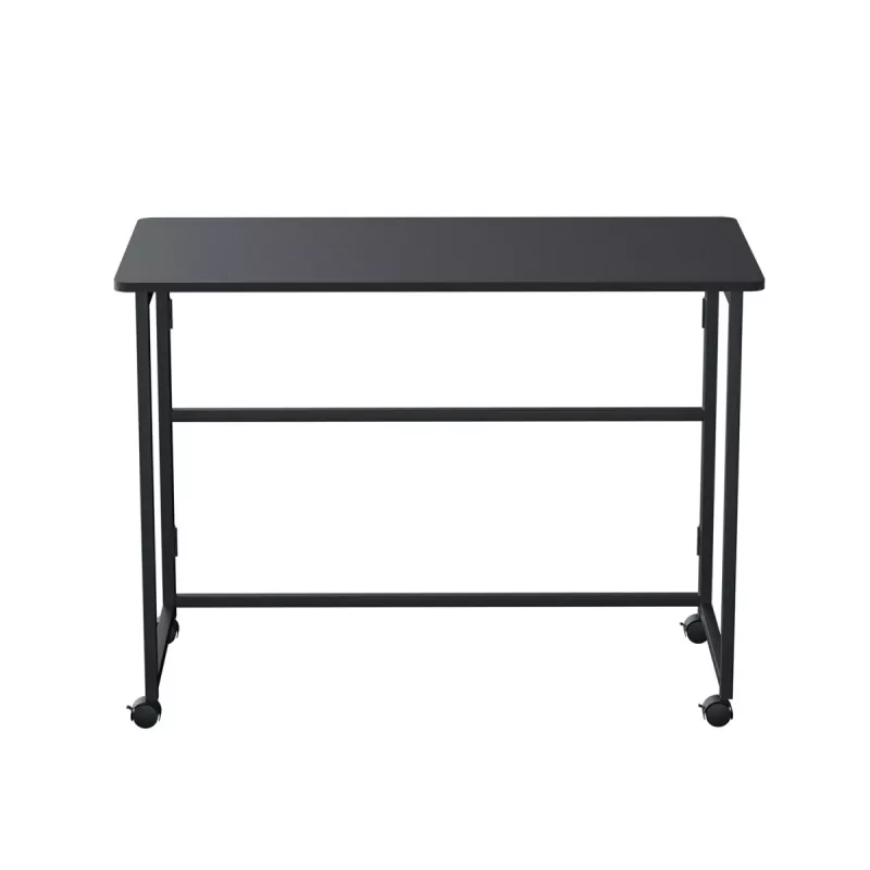 Saliekamais galds Maclean MC-1250 B, melns, mobilais, 100x50 cm, max. 50 kg