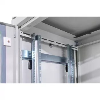 DIGITUS Professional Unique DN-19 22U-6/6-1 - Tīkla skapis - gaiši pelēks, RAL 7035 - 22U - 48,3 cm (19 inch)