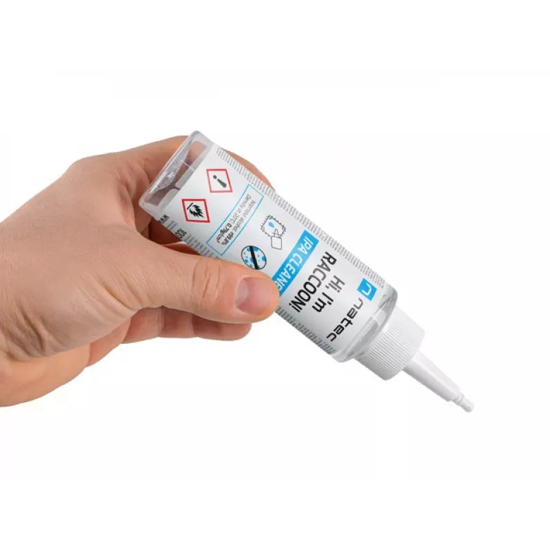 Izopropilspirta tīrītājs NATEC Racoon 100 ml — elektronikas un virsmu tīrīšanai