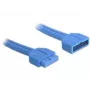 Iekšējais USB kabelis DeLOCK 82943 0.45m USB 3.2 Gen 1 vīrišķais