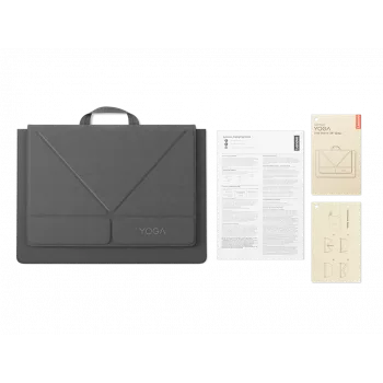 Lenovo Yoga Tote Sleeve | Piemērots līdz 14 collu klēpjdatoram | Maciņš | Pelēks