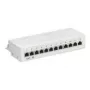 Wentronic Goobay CAT 5e Mini/Desktop Patch Panel, 12 Port, Pelēks - STP Ekranēts, Pelēks (93041)