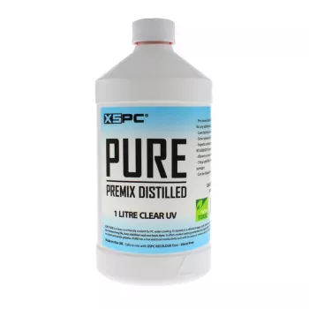 XSPC Pure Coolant, 1 Litrs - caurspīdīgs, UV