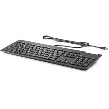 HP 911502-041 klaviatūra Office USB QWERTZ Melna
