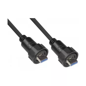 Good Connections Industrie-Plug S4 USB 3.0 A-A kabelis 1m