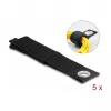 DeLOCK Heavy-duty Hook-and-loop siksna 508x50mm melna 5 gab.