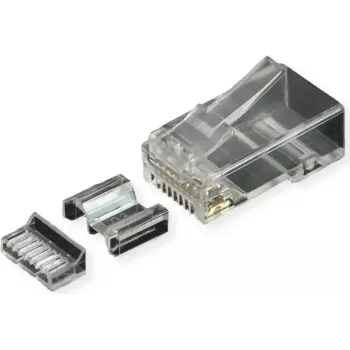 ROLINE RJ45-Spalgs Cat.6A Neekranēts + Ieliktnis 10 gab. (21.17.3098)