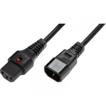 Microconnect PC1070 strāvas kabelis melns 4 m C14 C13 savienotāji 250V 10A
