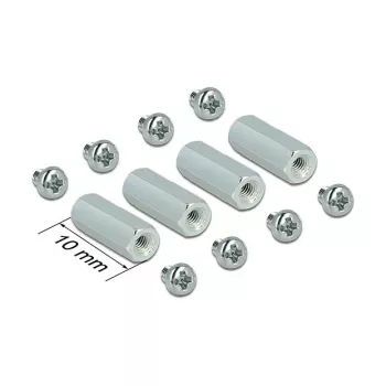 Metāla skrūve/bolts DeLOCK 18218 metālisks