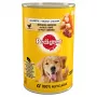 Pedigree mitrā barība suņiem ar vistu un burkāniem želejā, 400 g