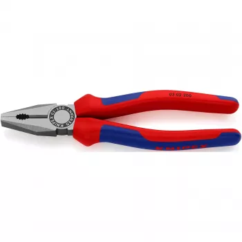 Knaibles Knipex universālās, 2-komponentu rokturi, 200 mm