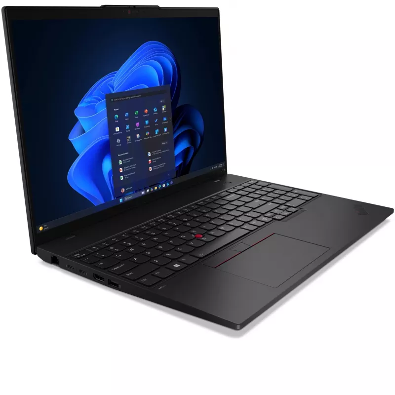 Lenovo ThinkPad L16 Gen 2 (AMD) 21SC0028GE klēpjdators, AMD Ryzen 7 PRO 250 3,3 GHz, 40,6 cm (16 collu) WUXGA 1920 x 1200 IPS, 32 GB DDR5-SDRAM, 1 TB SSD, AMD Radeon 780M, Wi-Fi 7, Windows 11 Pro, vācu tastatūra, melns