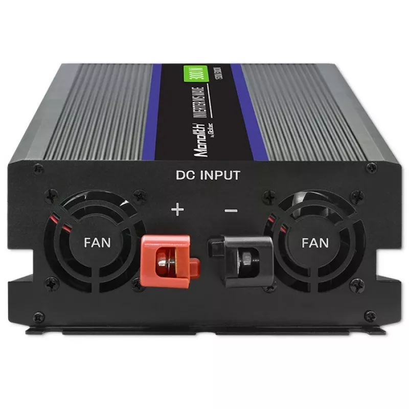 QOLTEC Monolith 3000 MS Wave tīkla invertors, 12V→230V, 1500/3000W, ar USB