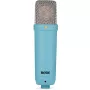 Studijas kondensatora mikrofons RØDE NT1 Signature Blue, kardiīds, 20–20000 Hz, XLR, 52×189 mm, 313 g