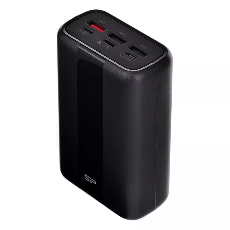 Silicon Power QX55 Powerbank Litija Polimēru (LiPo) 30000 mAh Melns