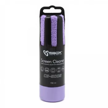 Sbox CS-5005U Ekrānu Tīrītājs 150ml Violeta