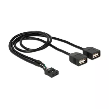 Iekšējais un ārējais USB adapteris — USB (siev.) — uz