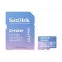 SanDisk Creator MicroSD atmiņas karte 256GB, ātrums līdz 190 MB/s