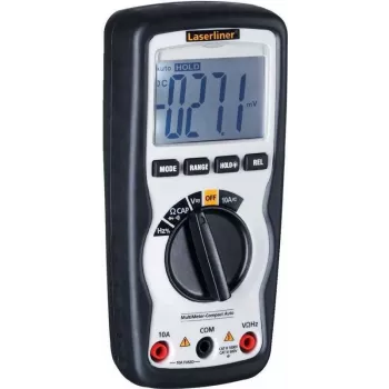 LASERLINER MultiMeter-Compact Auto CAT IV 600 V digitālais multimetrs, 4000 skaitījumi (083.034A)