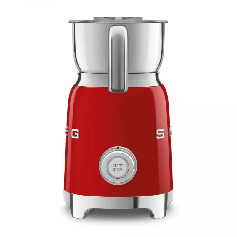 Smeg 50's Style MFF11RDEU Sarkanā automātiskais piena putotājs un sildītājs