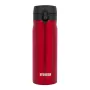 Termopudele NOVEEN TB825 400 ml – nerūsējošā tērauda dzērienu trauks, sarkana