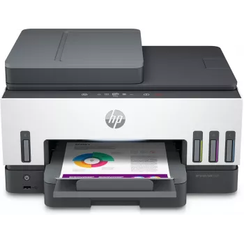 HP Smart Tank 7605 Bezvadu Daudzfunkciju Krāsu Printeris, Divpusējā Druka; Kopētājs, Skeneris