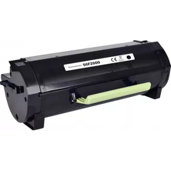 Renkforce Toner, nomaina Lexmark 56F2000, saderīgs, melns, 6000 lapas, RF-56F2000 RF-6922972 (RF-6922972)