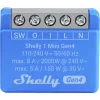 Viedais slēdzis Shelly 1 Mini Gen4 1P bezvadu 110–240V 50–60Hz 1.2W Bluetooth Wi‑Fi ZigBee 34×16×29 mm
