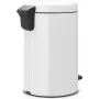 Brabantia Pedal Bin Newicon 12.0 L balts