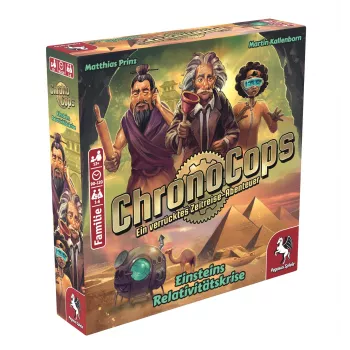 ChronoCops - Einšteina relativitātes krīze, galda spēle