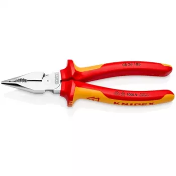 Knaibles ar smailiem galiem Knipex 08 26 185, griešanas garums 1.3 cm
